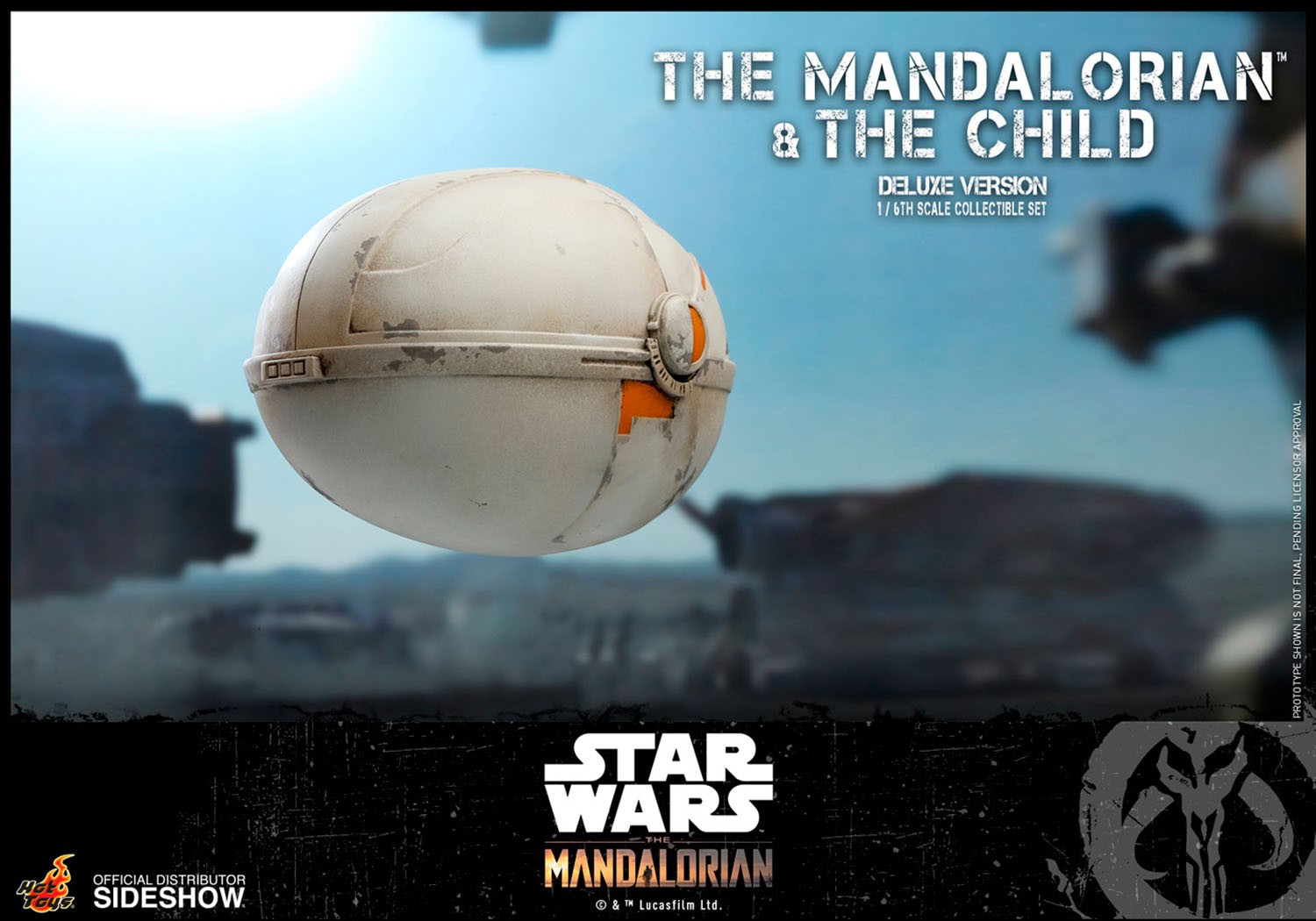 The Mandalorian and The Child (Deluxe) (Prototype Shown) View 26