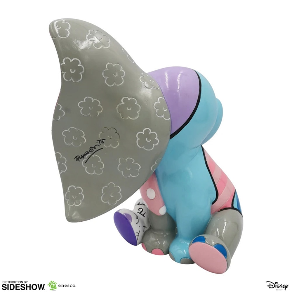 Figurine Dumbo Bébé Par Britto - Sculpture Résine Pop Art Style Unique