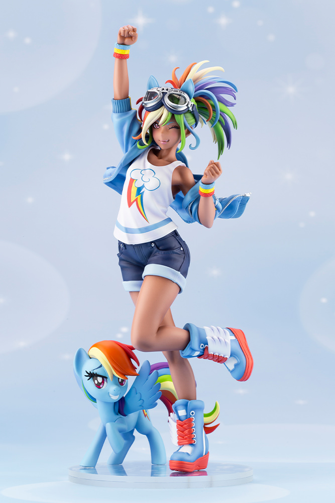 My Little Pony Rainbow Dash Bishoujo Statues  (Prototype Shown) View 7
