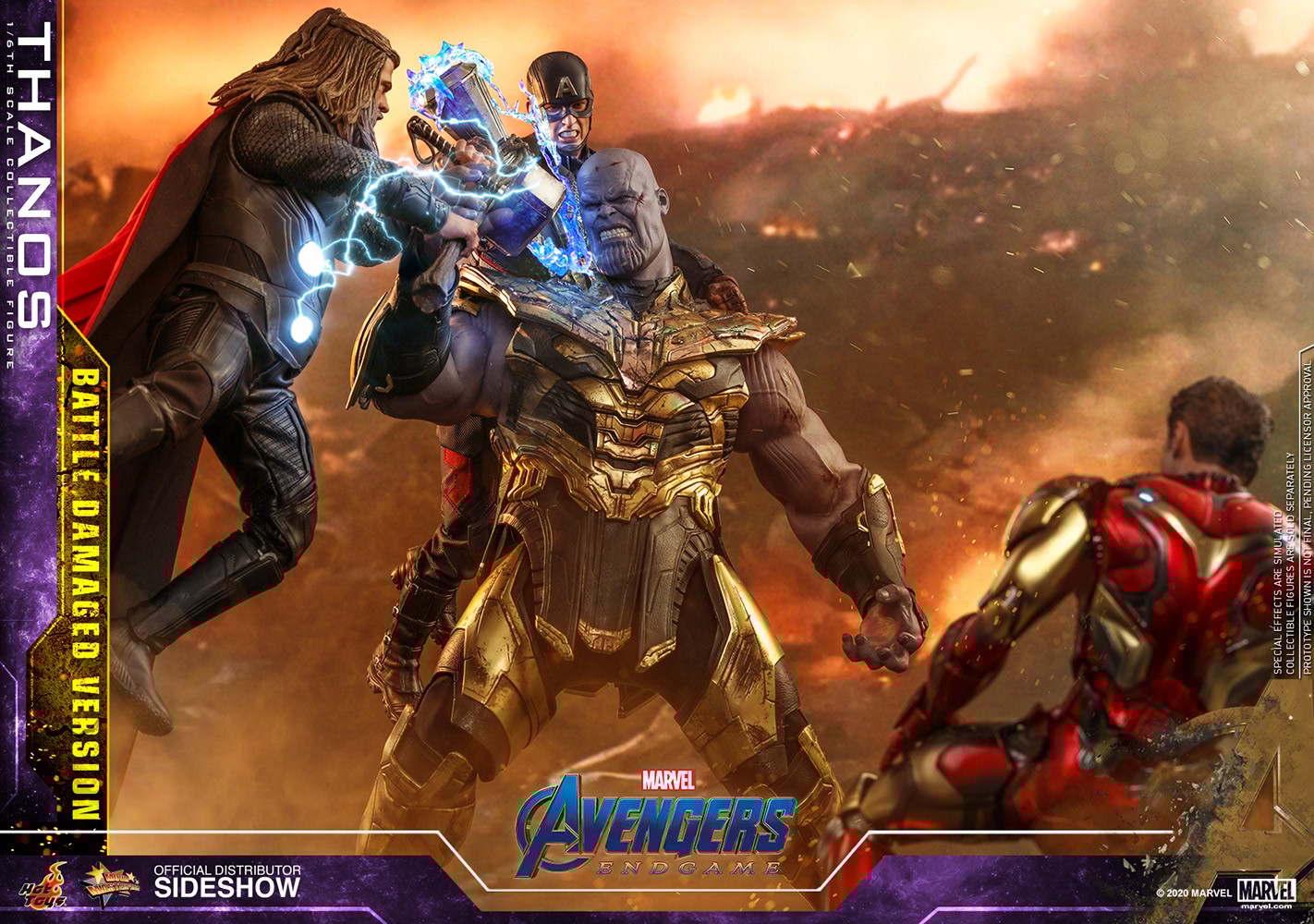 Thanos sideshow hot toys sales
