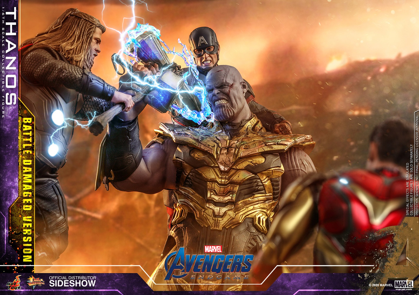 Thanos (Battle Damaged Version) (Prototype Shown) View 14