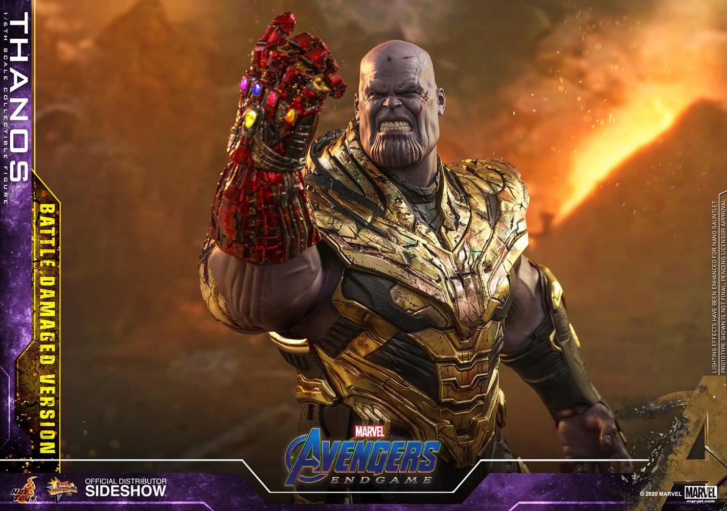 Thanos (Battle Damaged Version) (Prototype Shown) View 7