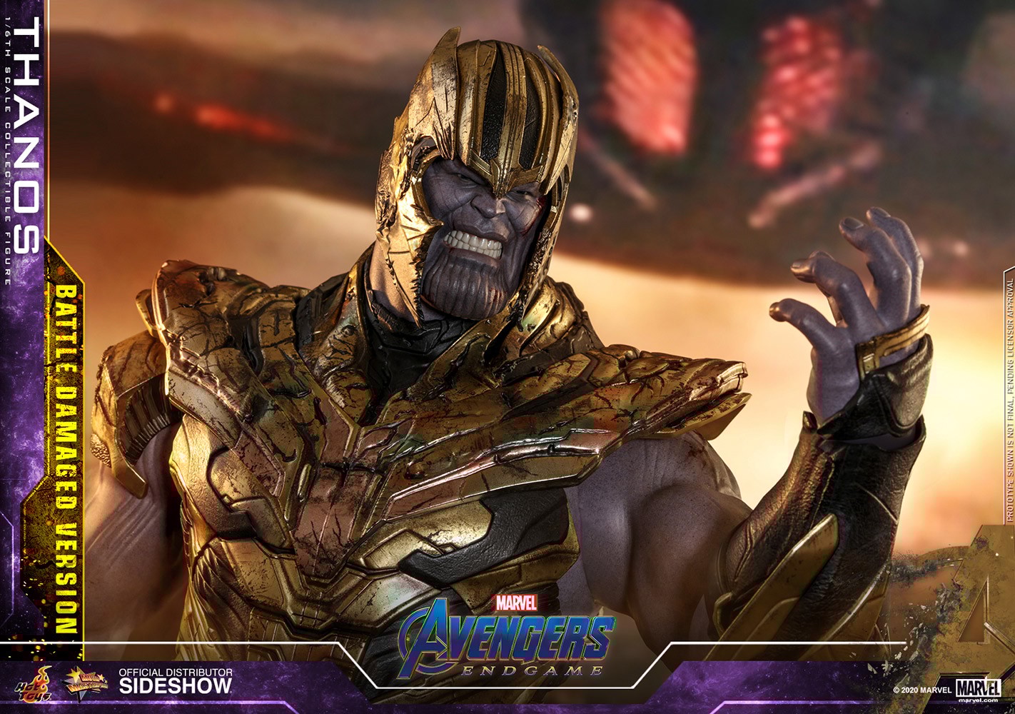 Thanos (Battle Damaged Version) (Prototype Shown) View 6