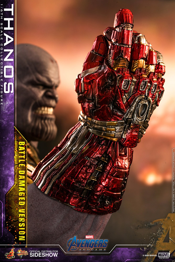 Thanos (Battle Damaged Version) (Prototype Shown) View 3