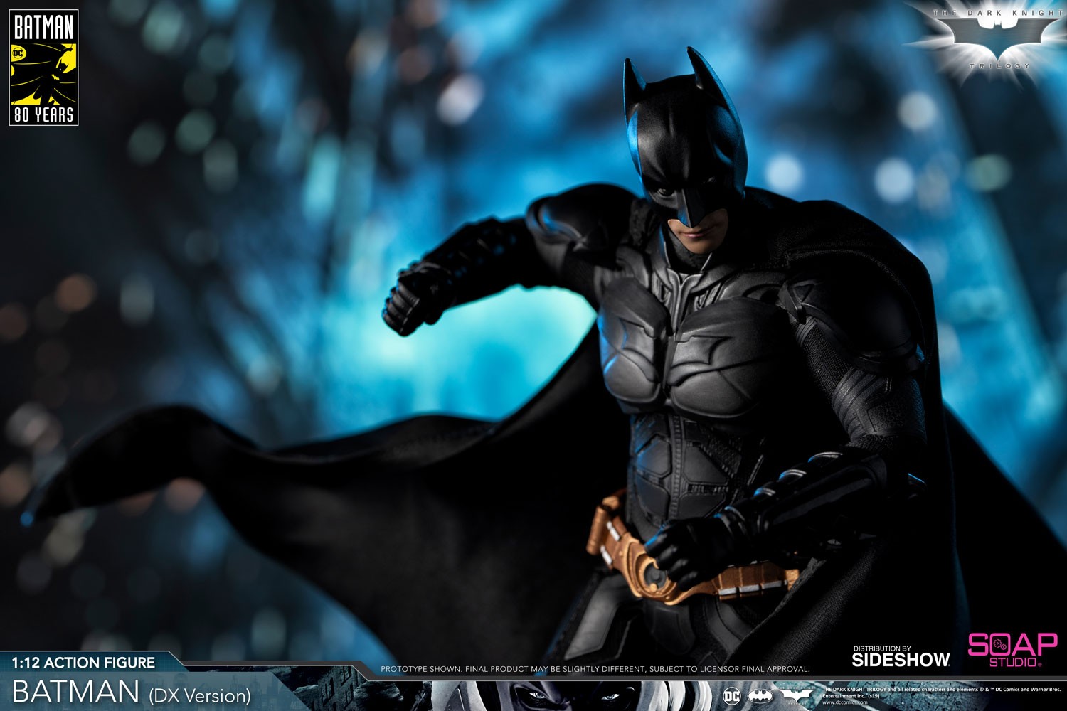 Preview: Soap Studio The Dark Knight 1/12 Scale Batman Figure - The Batman  Universe