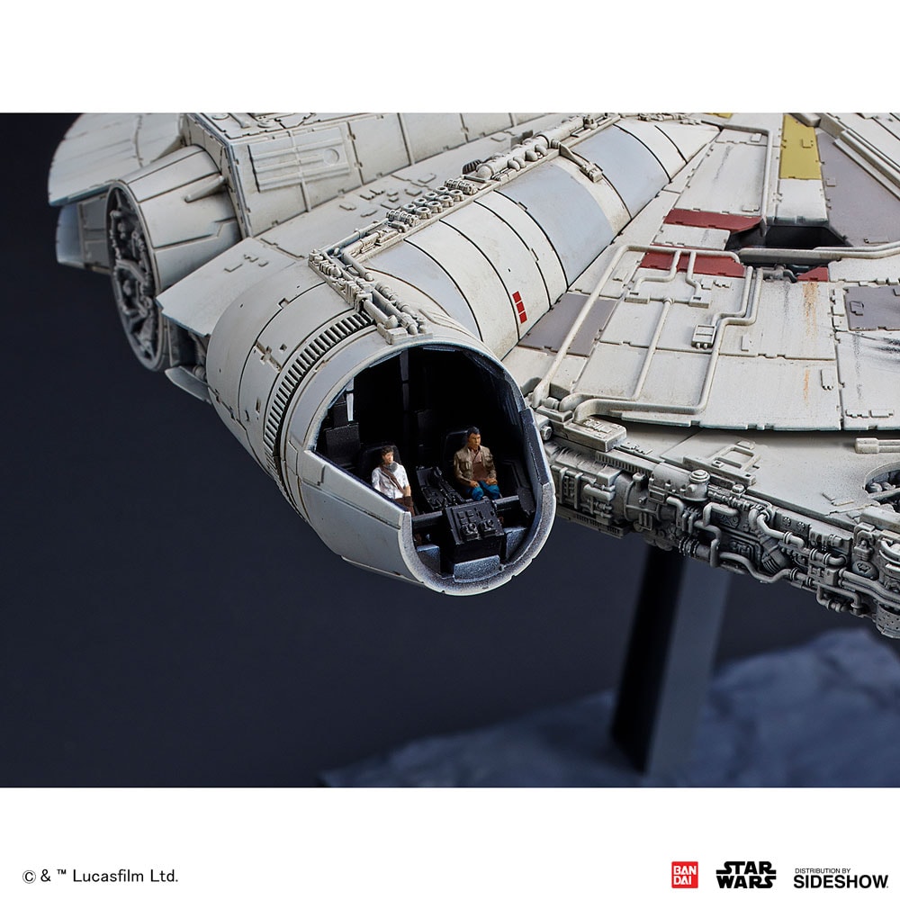 Bandai Star Wars Millennium Falcon 1/144 Model Kit – A-Z Toy Hobby