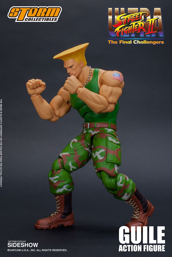Street Fighter Guile Action Figure  (Prototype Shown) View 3