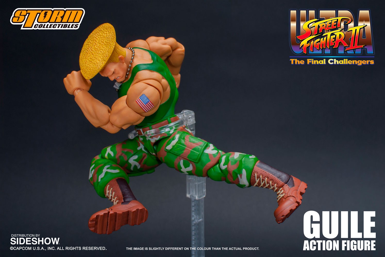 Guile Action Figure by Storm Collectibles | Sideshow