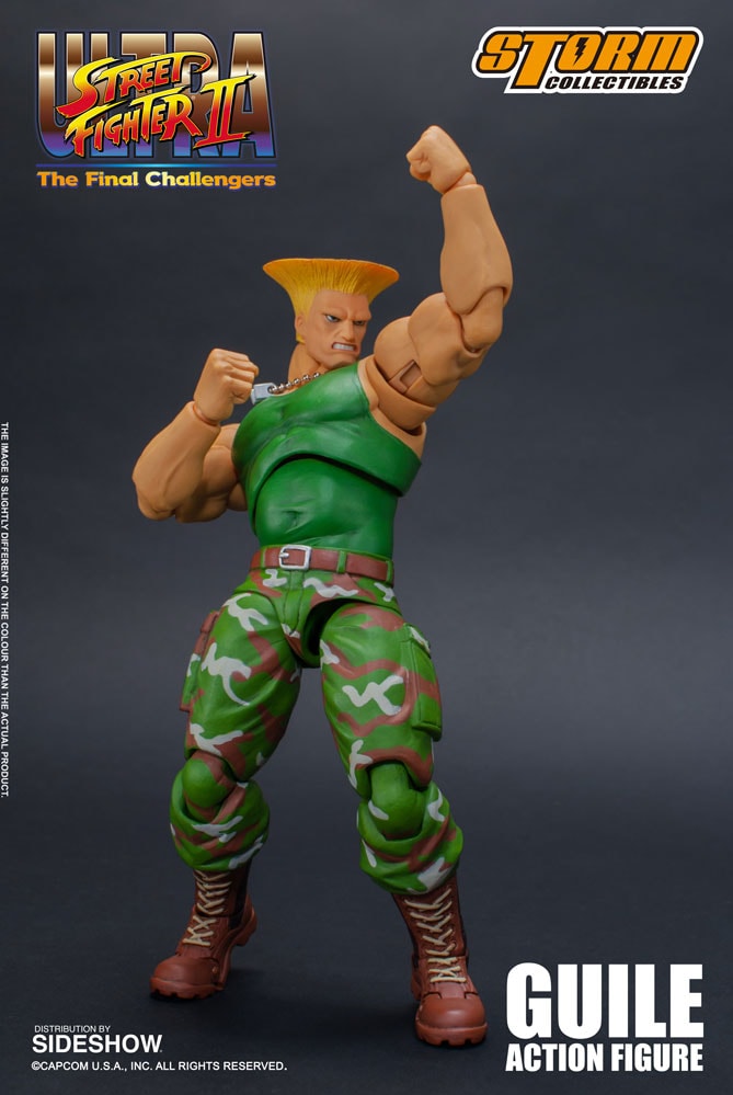 Street Fighter Guile Action Figure  (Prototype Shown) View 9