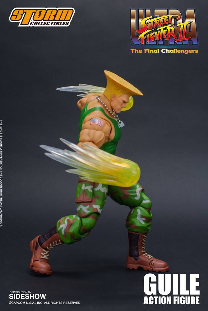 Street Fighter Guile Action Figure  (Prototype Shown) View 10