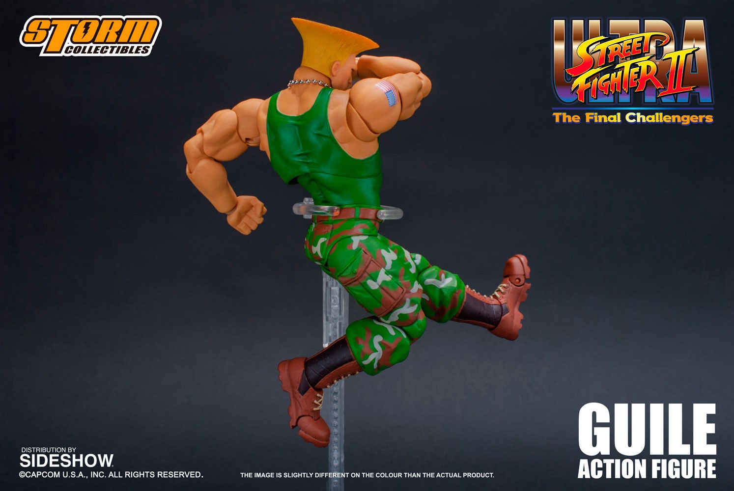 Guile Action Figure by Storm Collectibles | Sideshow