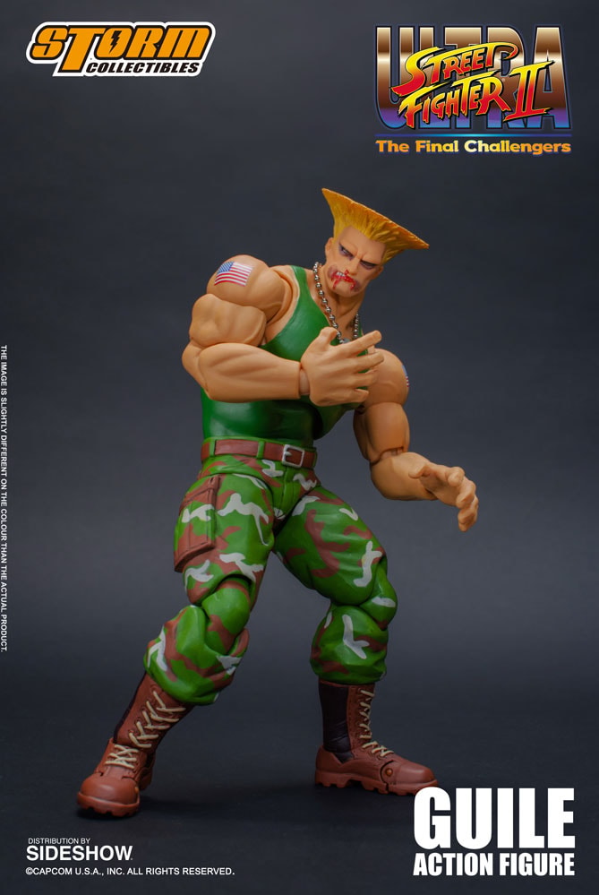 Street Fighter Guile Action Figure  (Prototype Shown) View 15