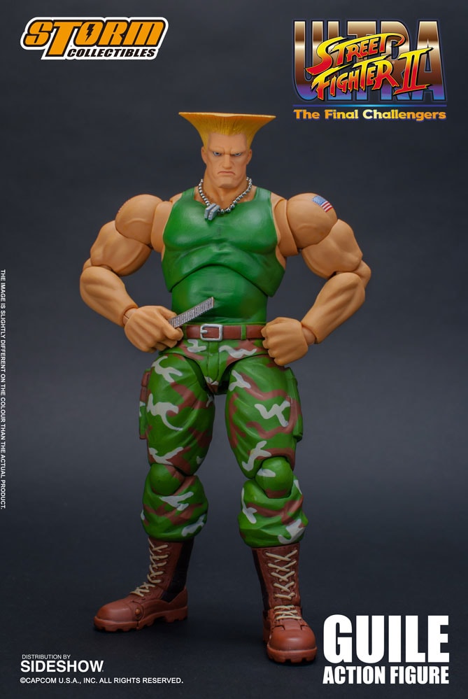 Street Fighter Guile Action Figure  (Prototype Shown) View 16