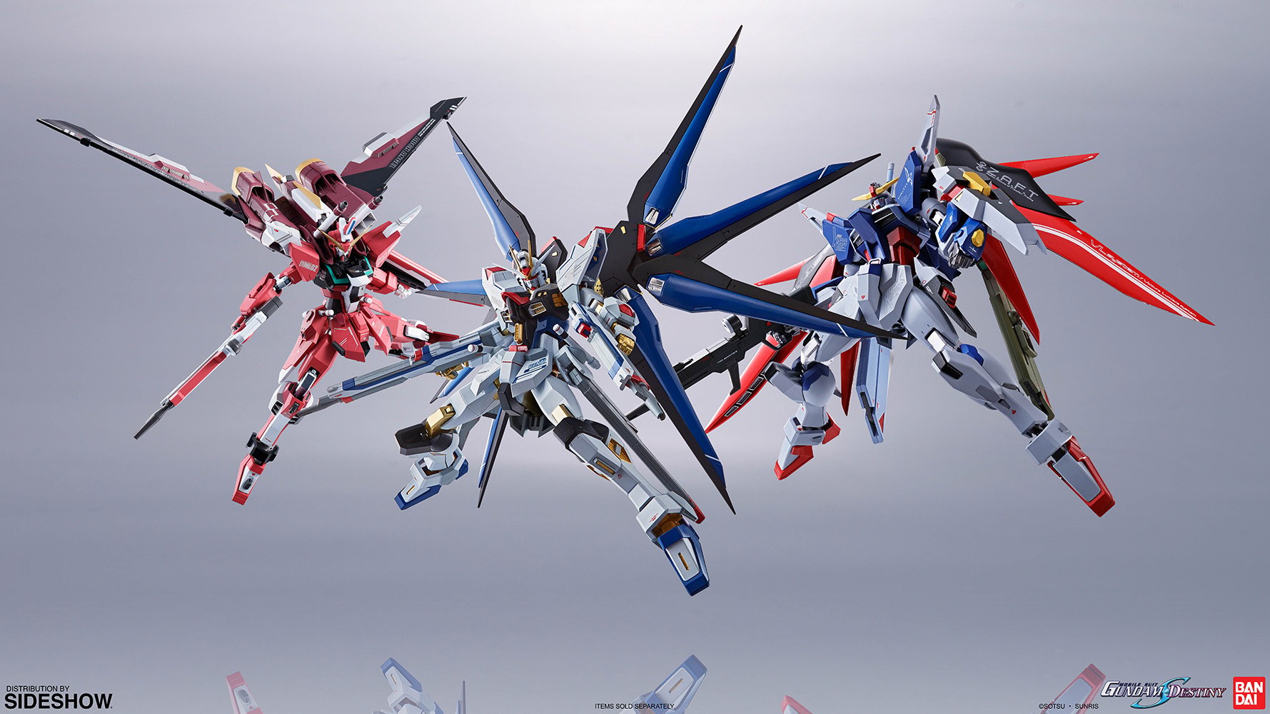 Destiny Gundam Collectible Figure by Bandai | Sideshow Collectibles
