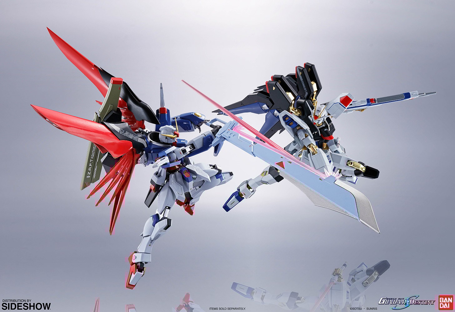 Destiny Gundam Collectible Figure by Bandai | Sideshow Collectibles