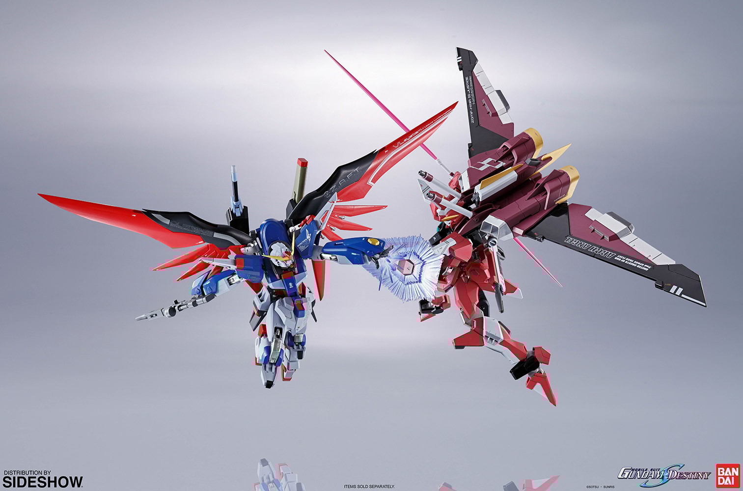 Destiny Gundam Collectible Figure by Bandai | Sideshow Collectibles