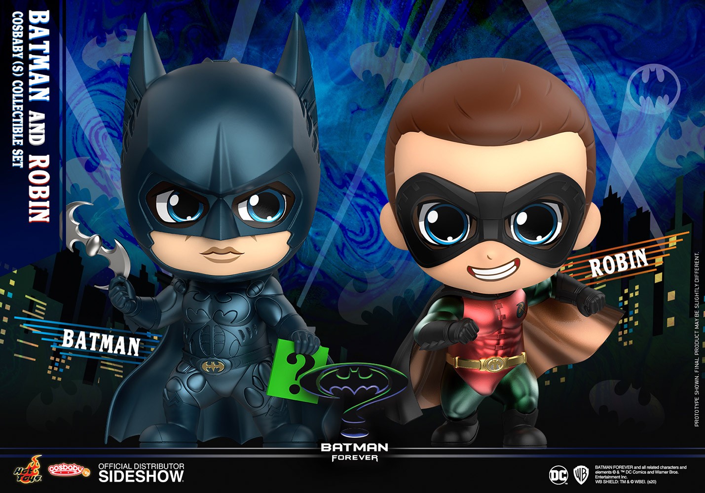 Batman and Robin Cosbaby(S) by Hot Toys | Sideshow Collectibles