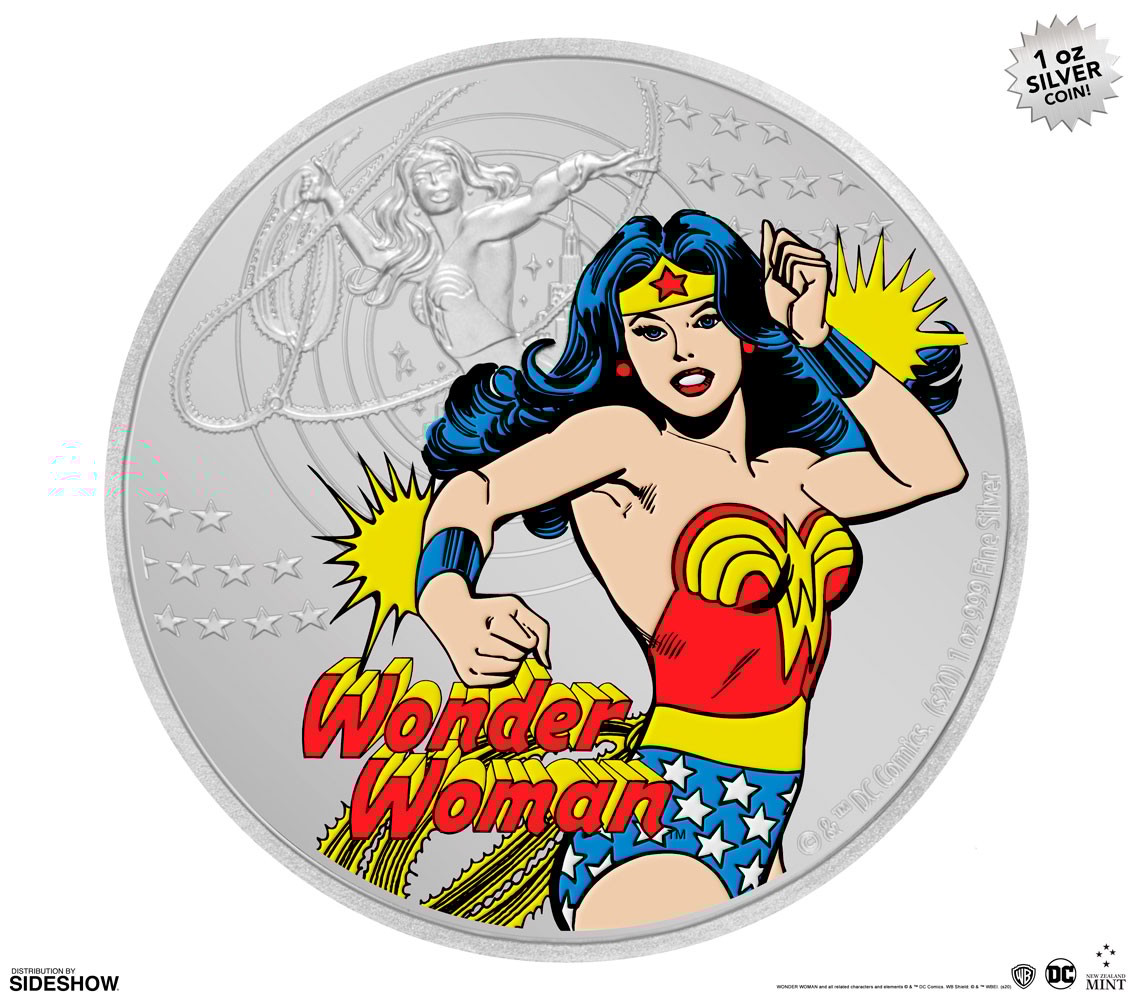 Wonder Woman Silver Coin- Prototype Shown