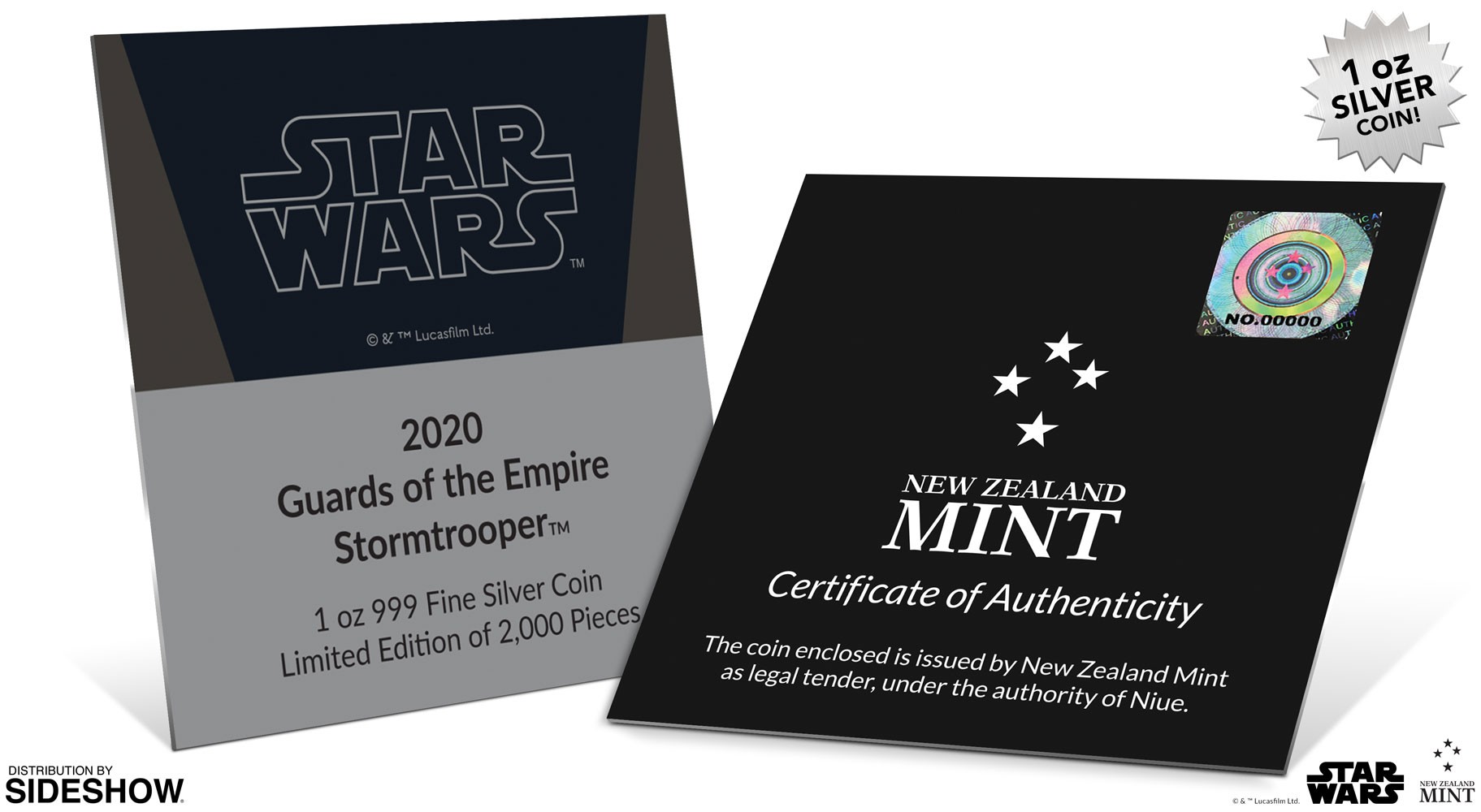 Stormtrooper Silver Coin- Prototype Shown