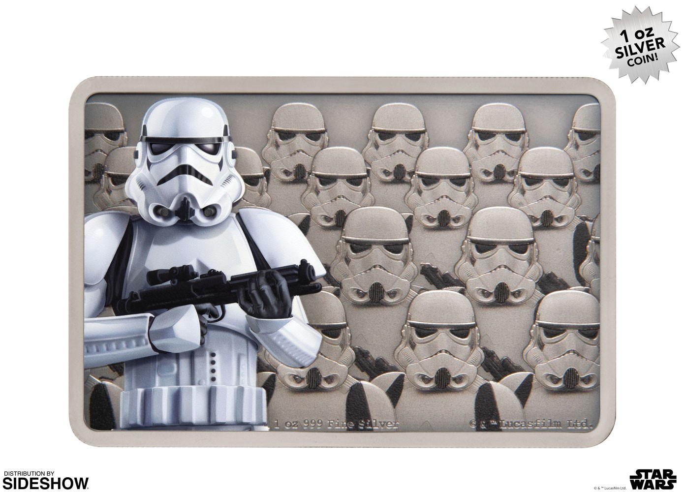 Stormtrooper Silver Coin- Prototype Shown