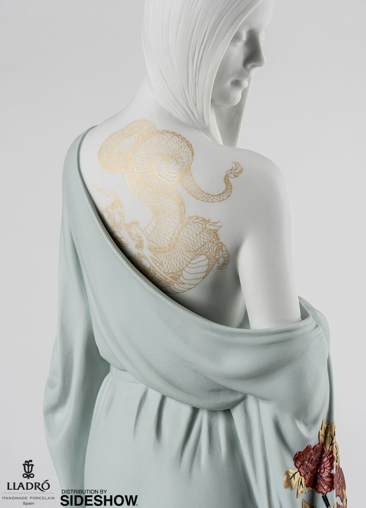 Beauty with Dragon Tattoo Woman Figurine  (Prototype Shown) View 3