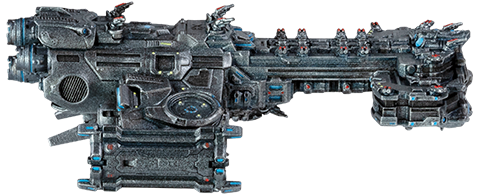 Terran Battlecruiser Ship (Prototype Shown) View 8