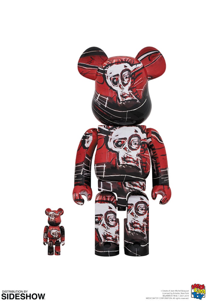 Be@rbrick Jean-Michel Basquiat #5 100% and 400% Collectible Set