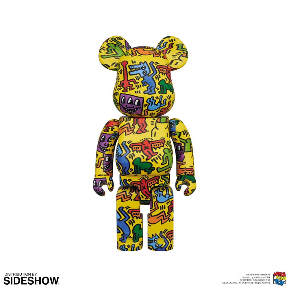 にダメージ MEDICOM TOY - BE@RBRICK KEITH HARING #6 100％ & 400％の ウントは