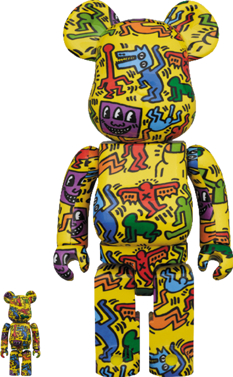 Be@rbrick Keith Haring #5 100% and 400% (Prototype Shown) View 5