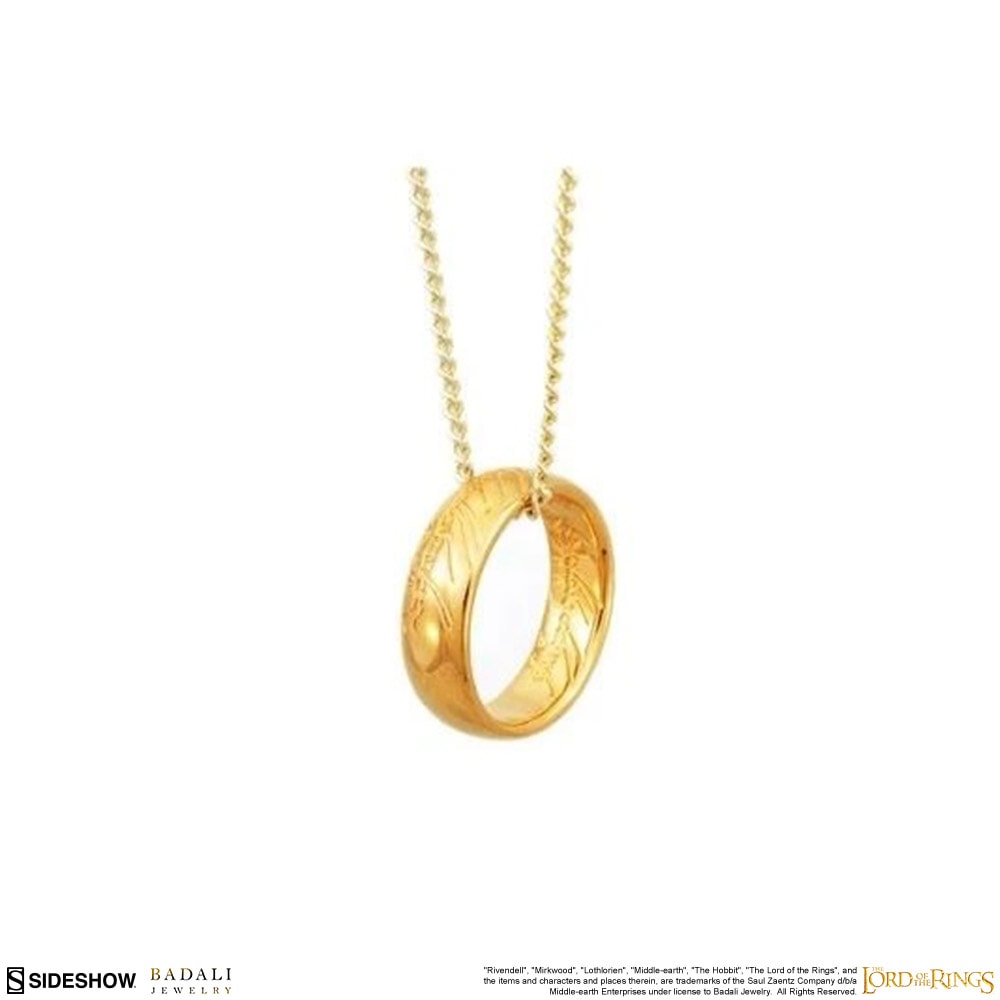 The ONE RING™ Necklace (GOLLUM™ Gold)- Prototype Shown