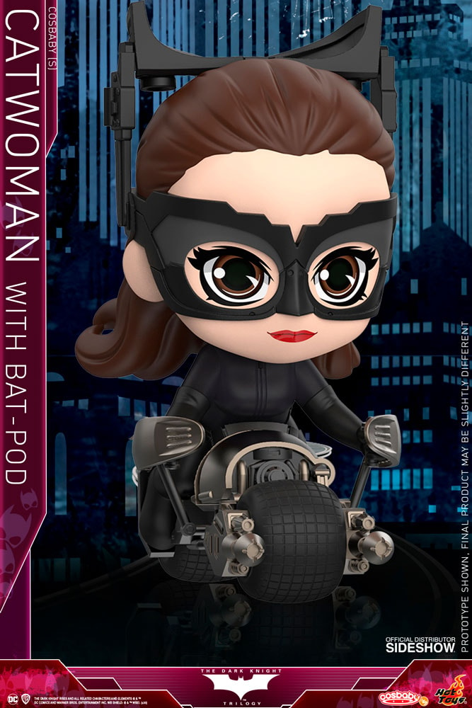 Catwoman with Bat-Pod Cosbaby(S) Collectible Set by Hot Toys | Sideshow  Collectibles