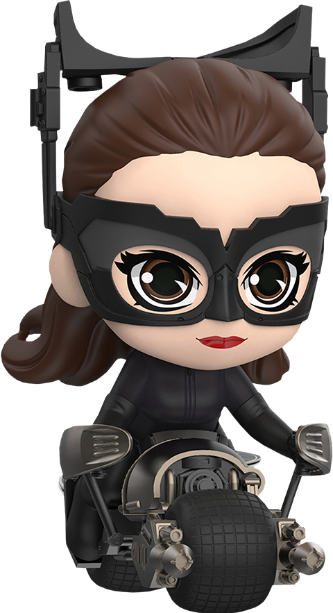 Catwoman with Bat-Pod- Prototype Shown