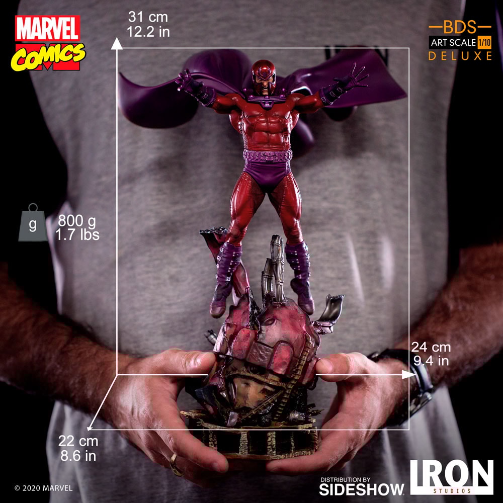 Marvel Magneto Deluxe 1:10 Scale Statue  (Prototype Shown) View 22
