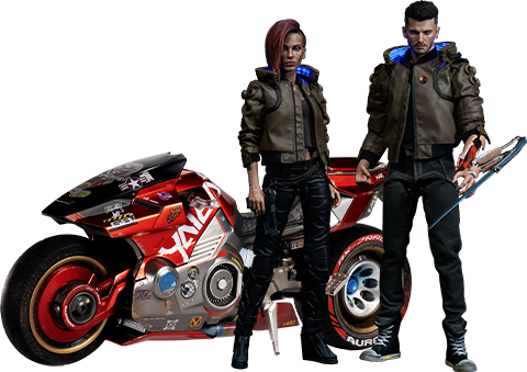上品な V Male and Female with Yaiba Kusanagi Sixth Scale Set アニメ/ゲーム