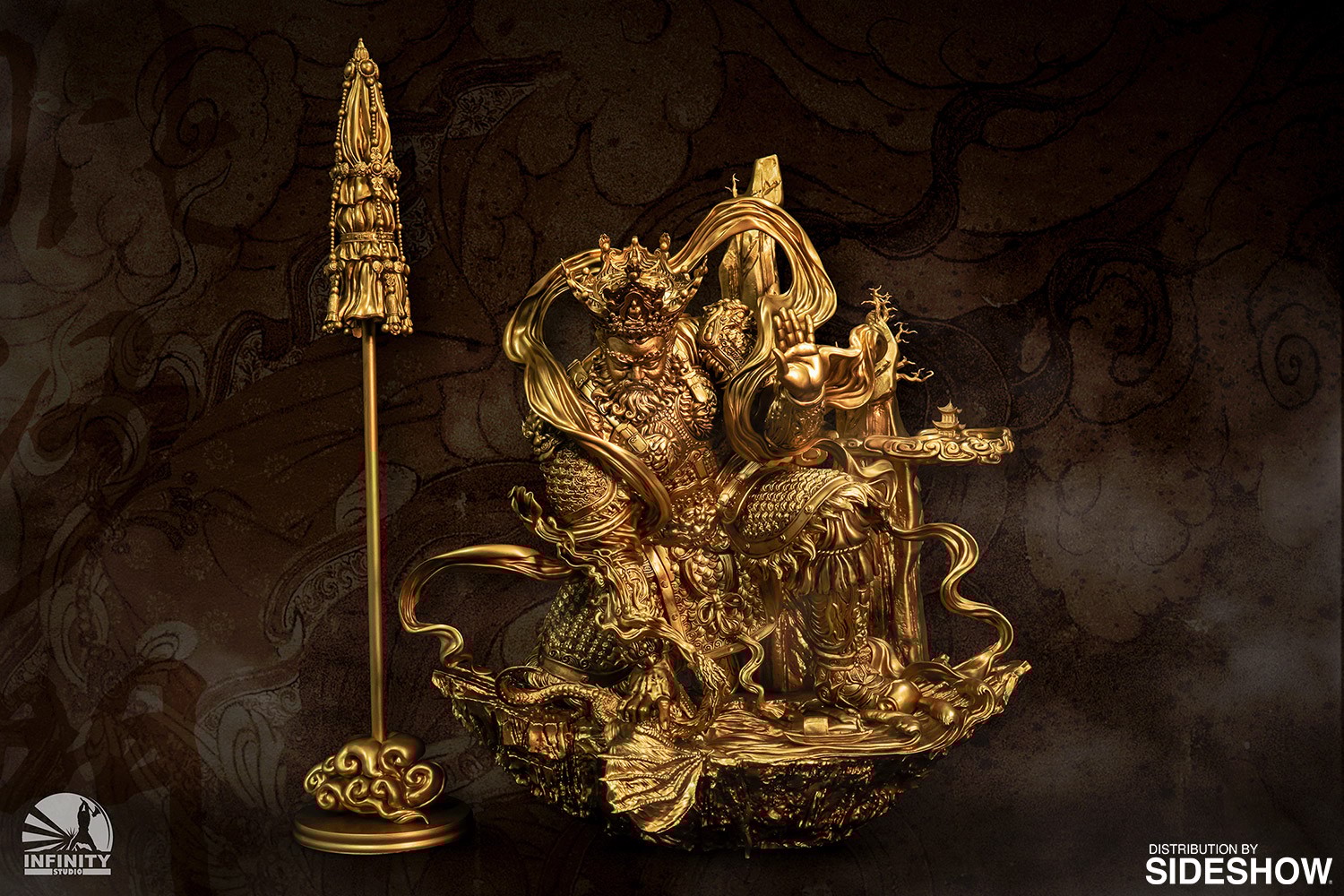 Guardian of Heaven Subdues the Evil Dragon (Gold)- Prototype Shown