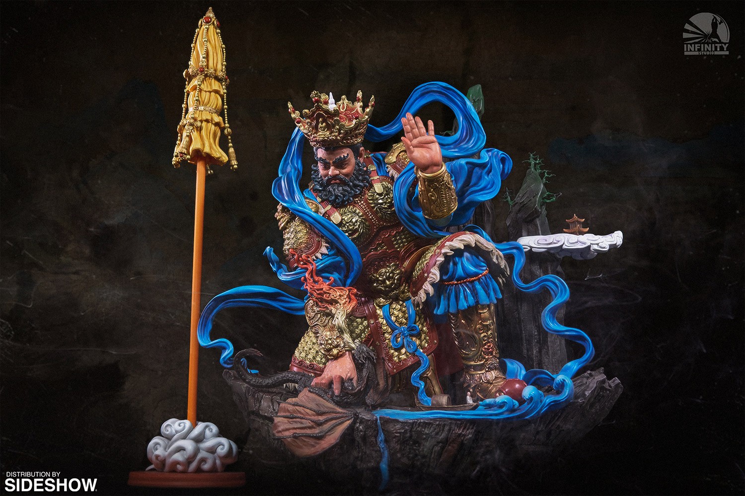 Guardian of Heaven Subdues the Evil Dragon (Color)- Prototype Shown