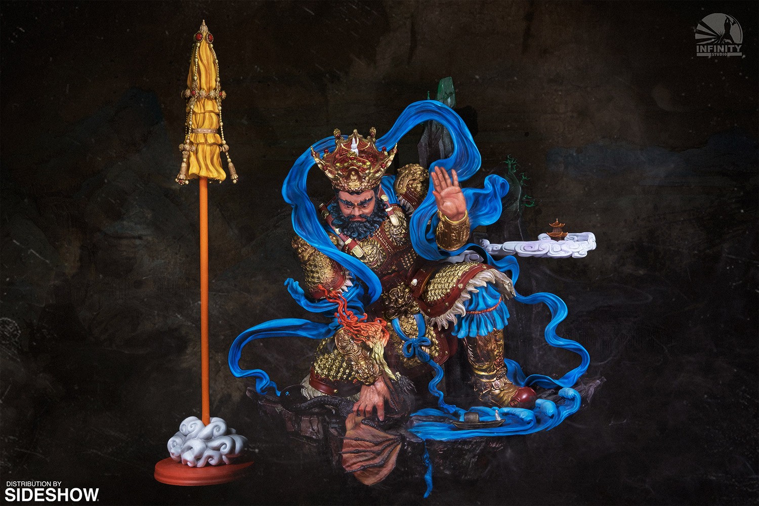 Guardian of Heaven Subdues the Evil Dragon (Color)- Prototype Shown