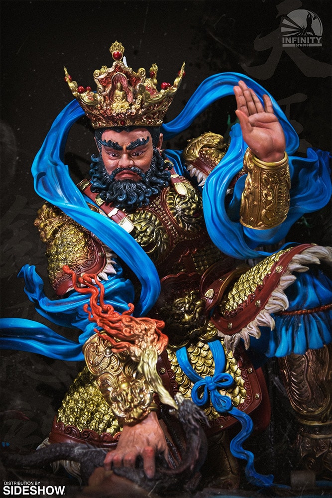 Guardian of Heaven Subdues the Evil Dragon (Color)