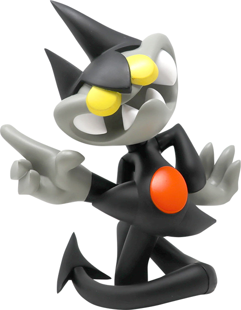 Devilo Erectus (Black) (Prototype Shown) View 9