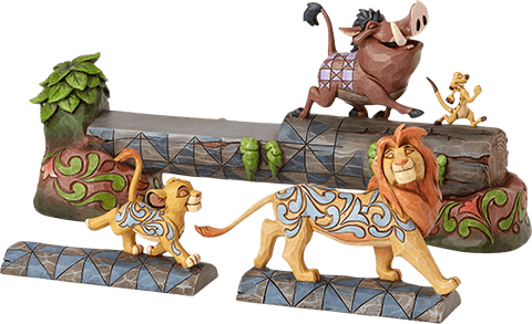 Disney Simba, Timon & Pumbaa Figurine  (Prototype Shown) View 7