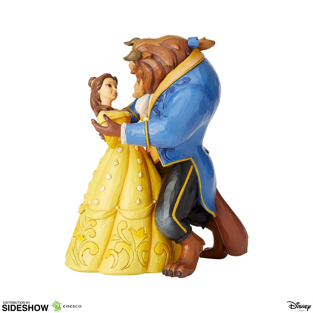 Disney Belle & Beast Dancing Figurine  (Prototype Shown) View 1