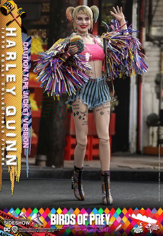 Harley Quinn (Caution Tape Jacket Version) (Prototype Shown) View 3
