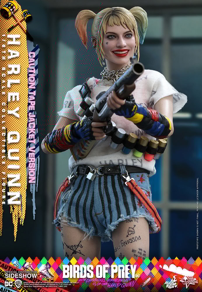 Harley Quinn (Caution Tape Jacket Version) (Prototype Shown) View 6