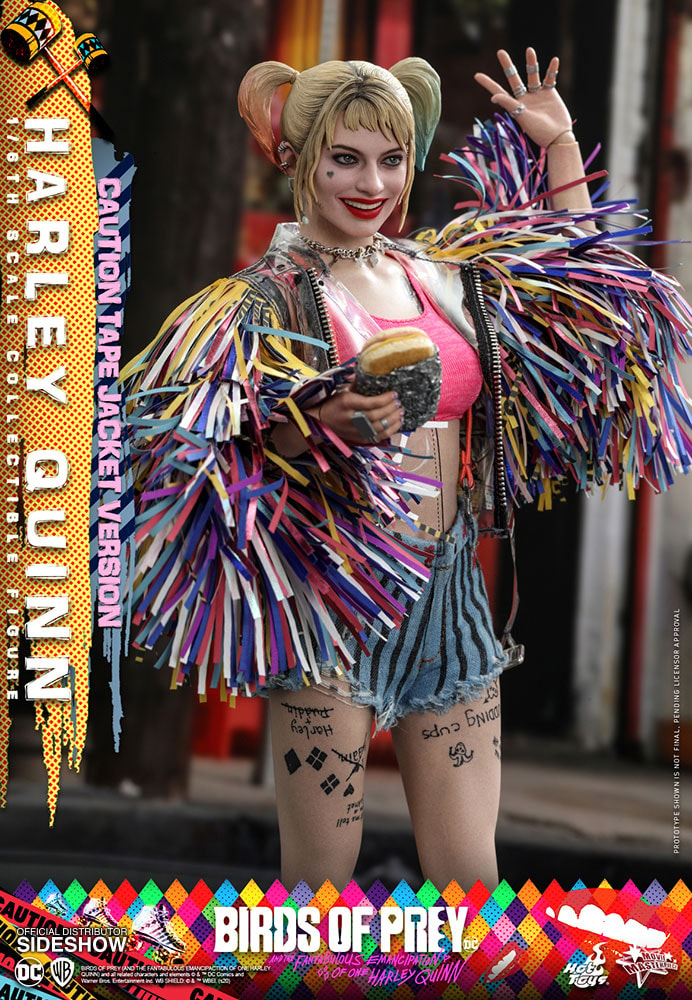 Harley Quinn (Caution Tape Jacket Version) (Prototype Shown) View 7