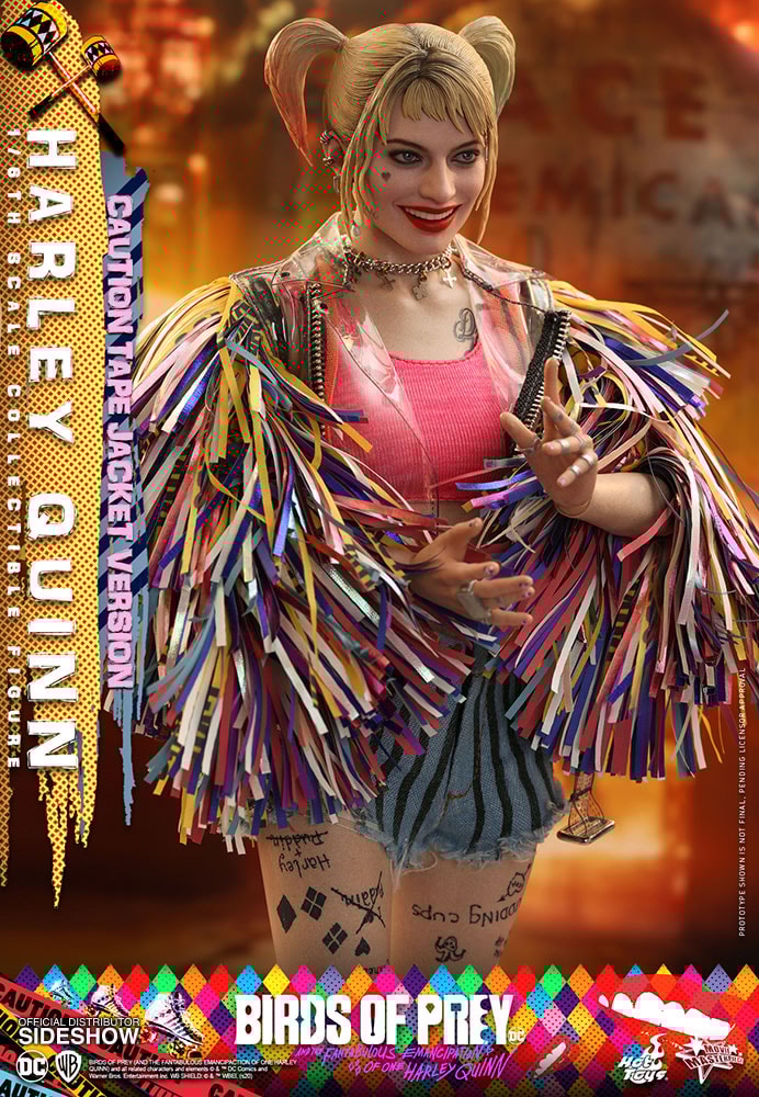 Harley Quinn (Caution Tape Jacket Version) (Prototype Shown) View 8