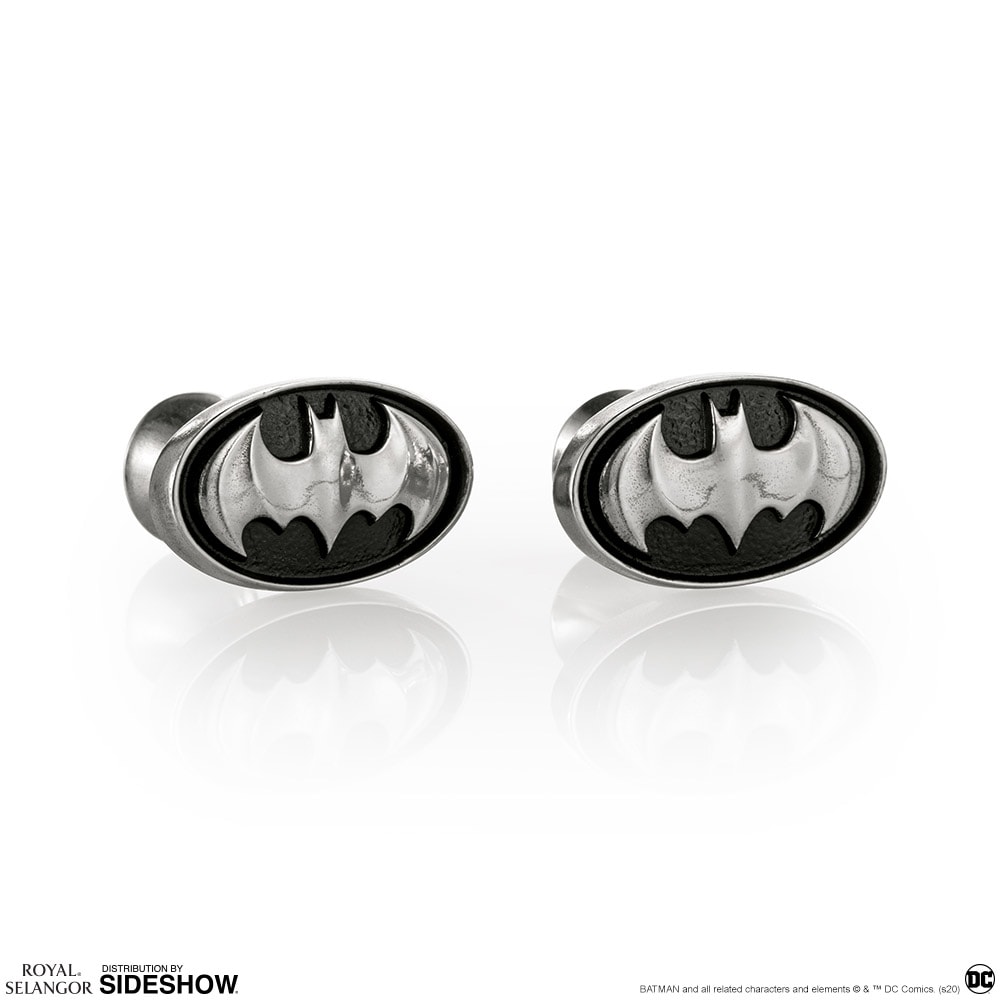 DC Comics Batman Insignia Cufflinks Jewelry  (Prototype Shown) View 4