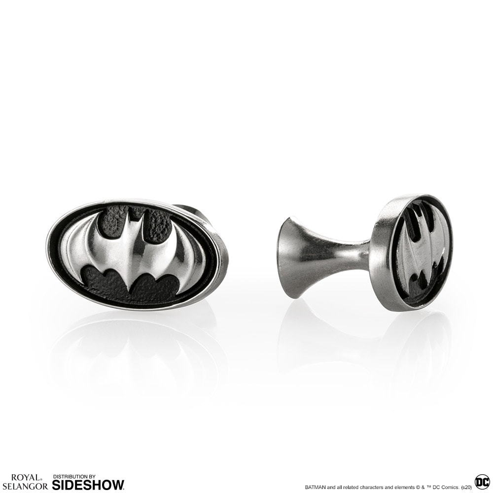 DC Comics Batman Insignia Cufflinks Jewelry  (Prototype Shown) View 5