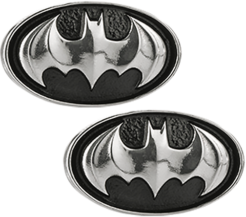 DC Comics Batman Insignia Cufflinks Jewelry  (Prototype Shown) View 7