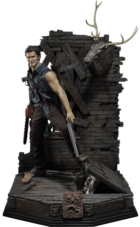 Evil Dead II Ash Williams 1:3 Scale Statue  Exclusive Edition (Prototype Shown) View 1