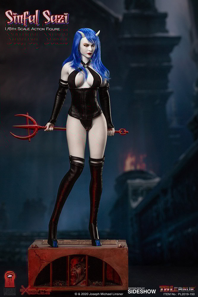 シンフルスージー Sinful Sazi 1/6 フィギュア Sinful Suzi Seamless Action Figure by TBLeague | Sideshow